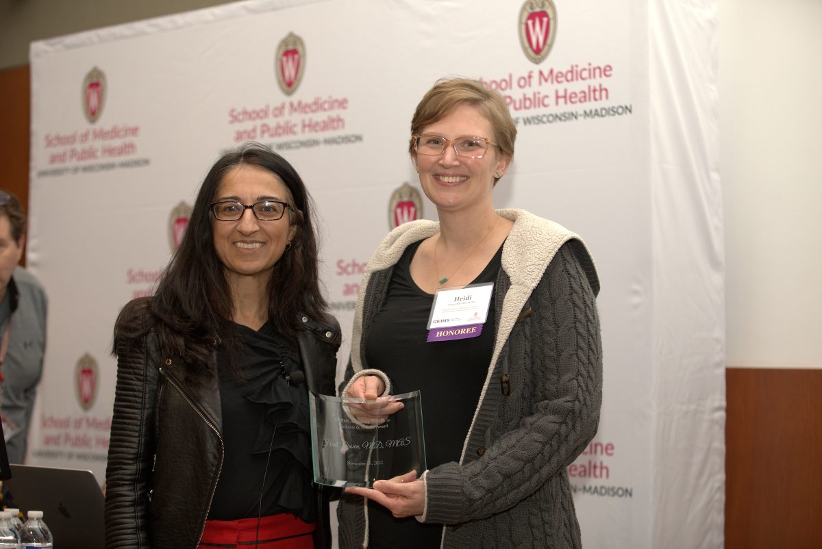  Brown receives GWIMS Advancing Women in Medicine & Science Award
